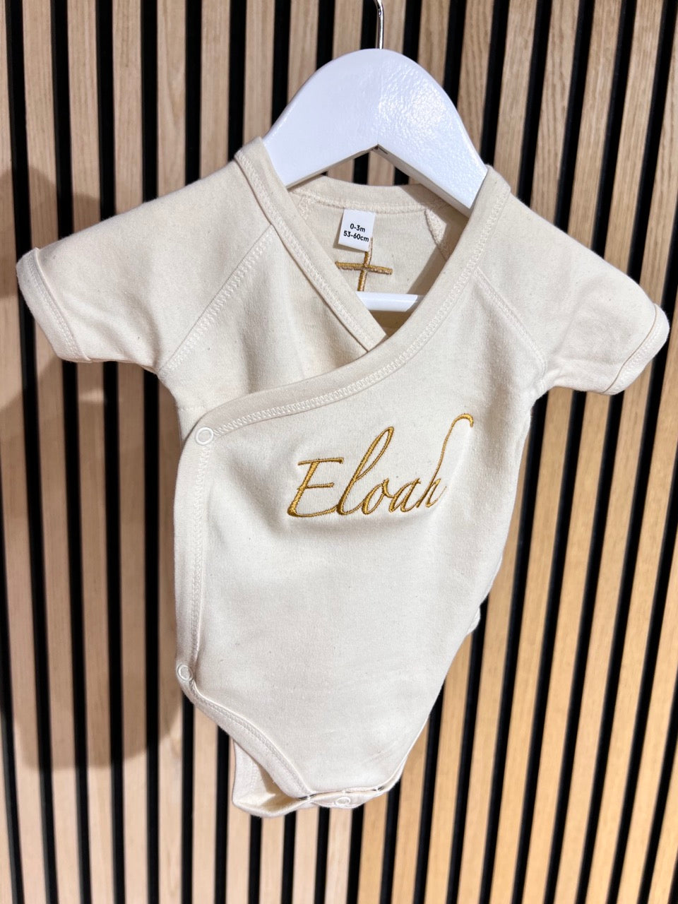 Personalisiertes Baby-Body kurzarm