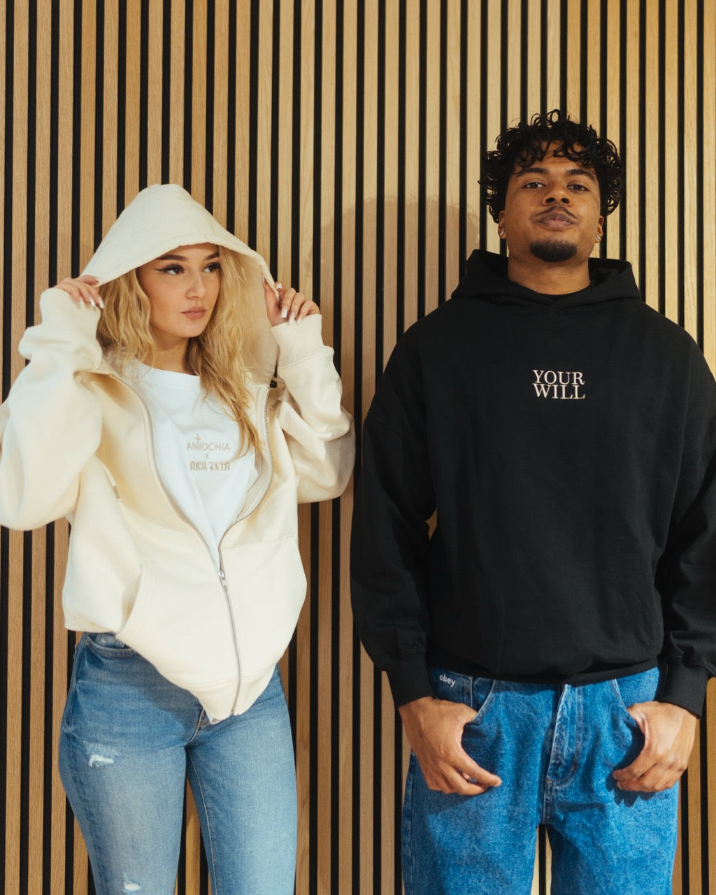 Collab Oversize Hoodie - "Your Will x Rico Zeta"