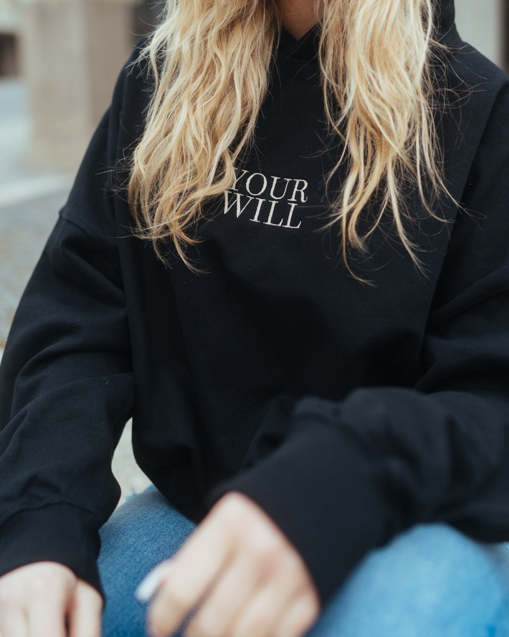 Collab Oversize Hoodie - "Your Will x Rico Zeta"