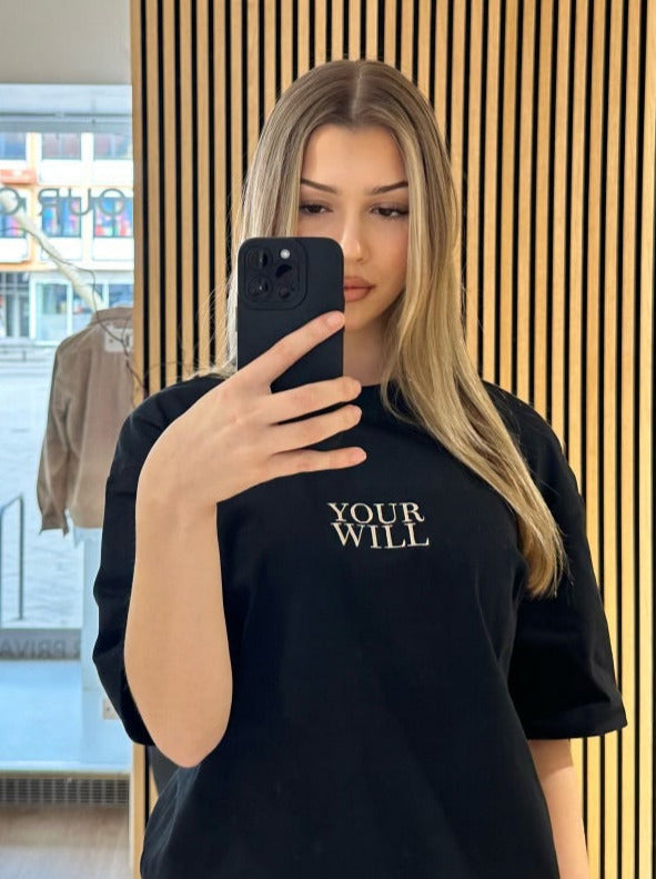 Heavy Oversize T-Shirt - "YOUR WILL"