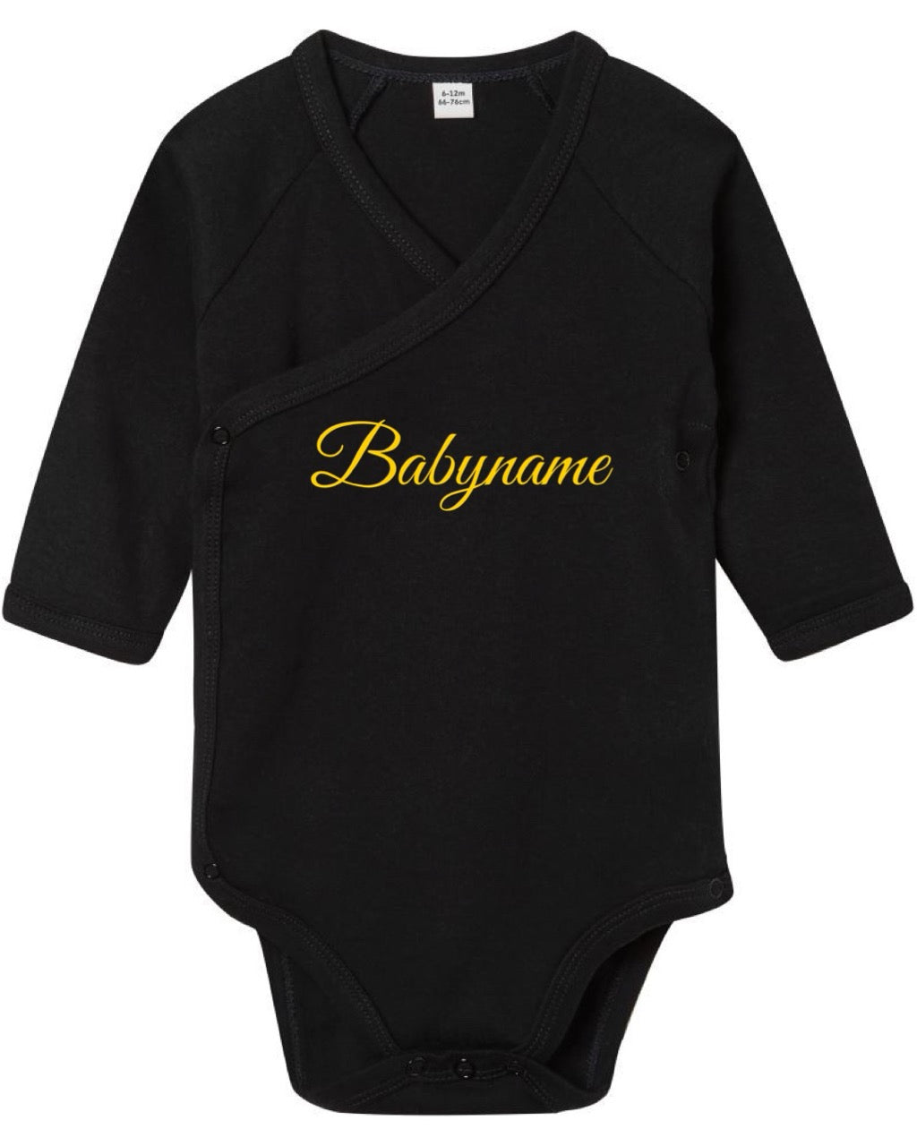 Personalisiertes Baby-Body langarm