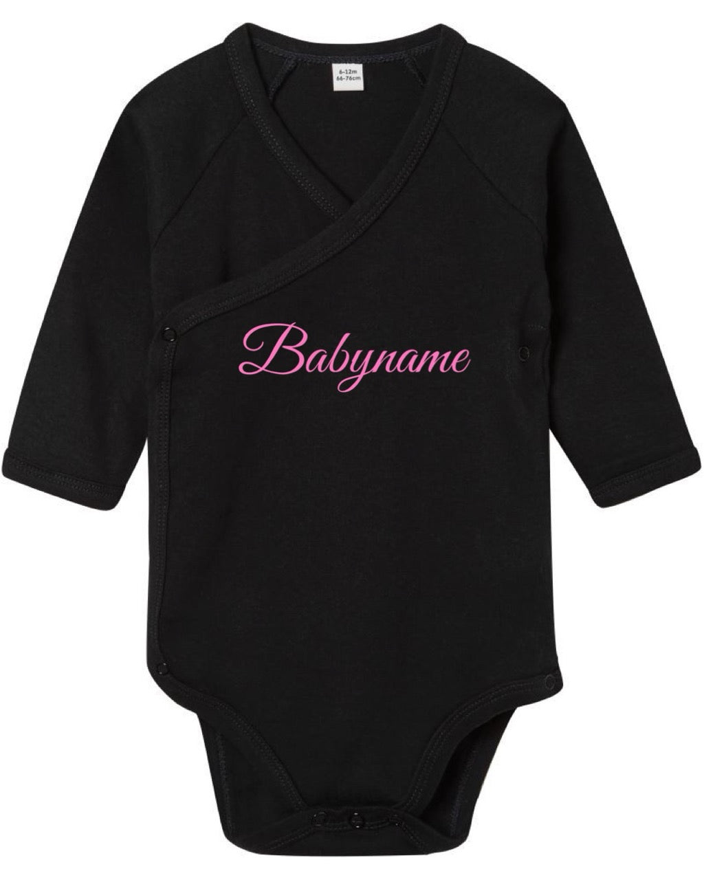 Personalisiertes Baby-Body langarm