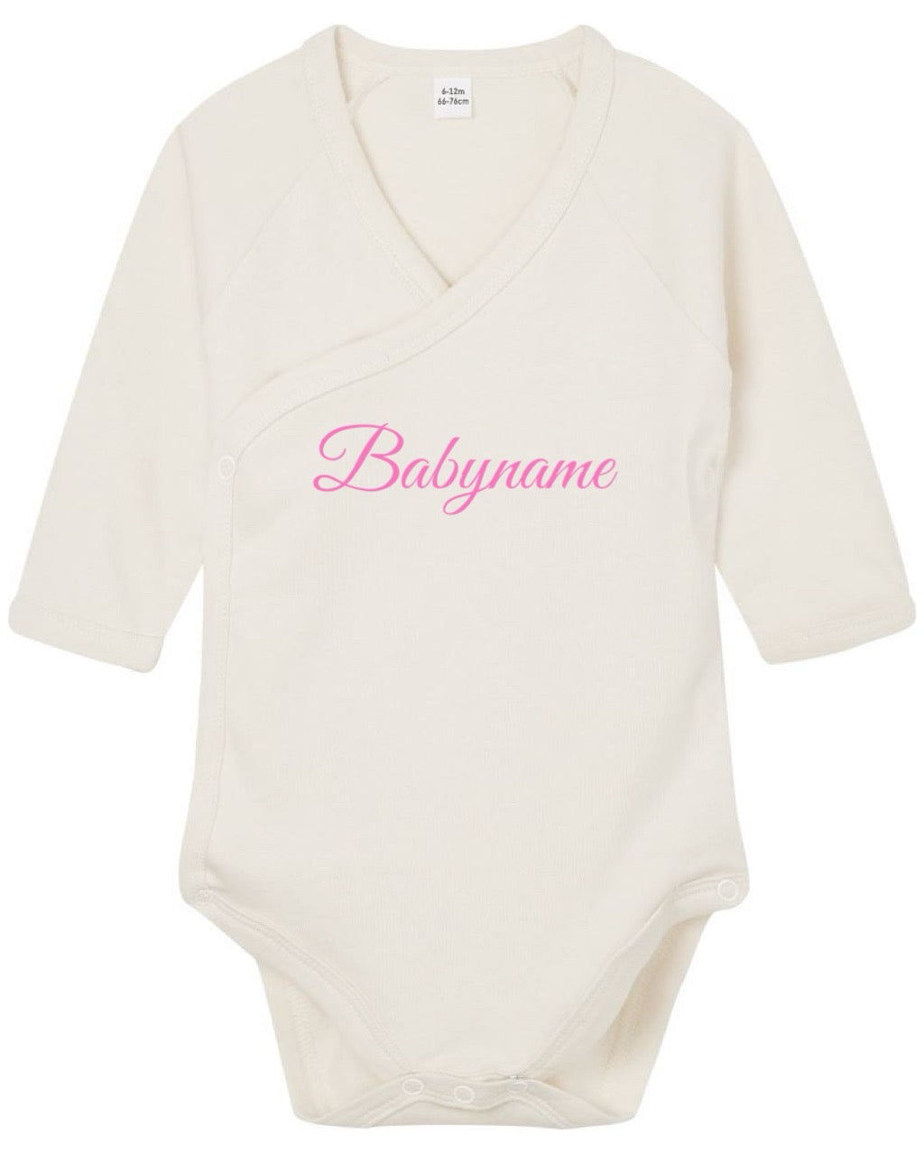 Personalisiertes Baby-Body langarm