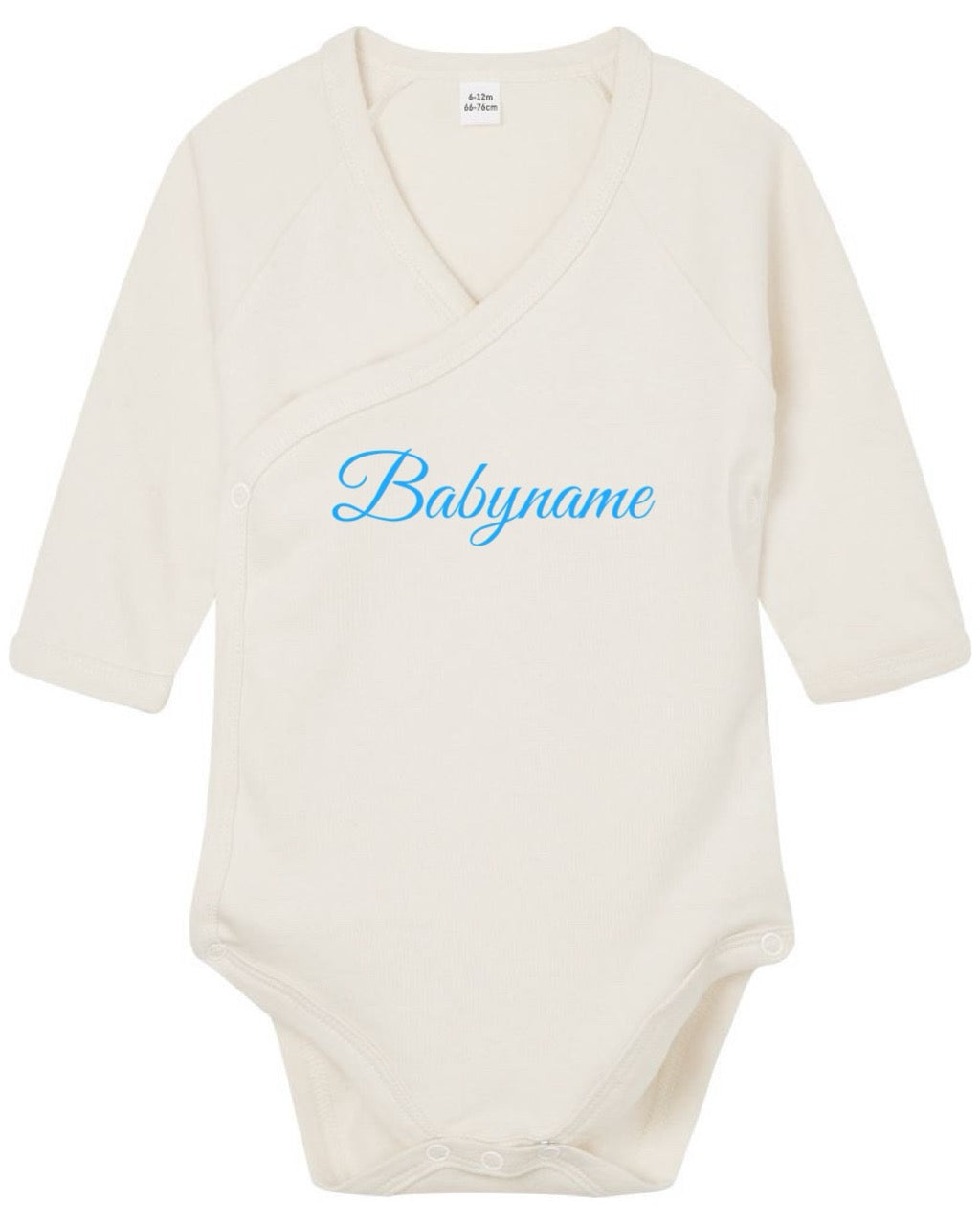 Personalisiertes Baby-Body langarm