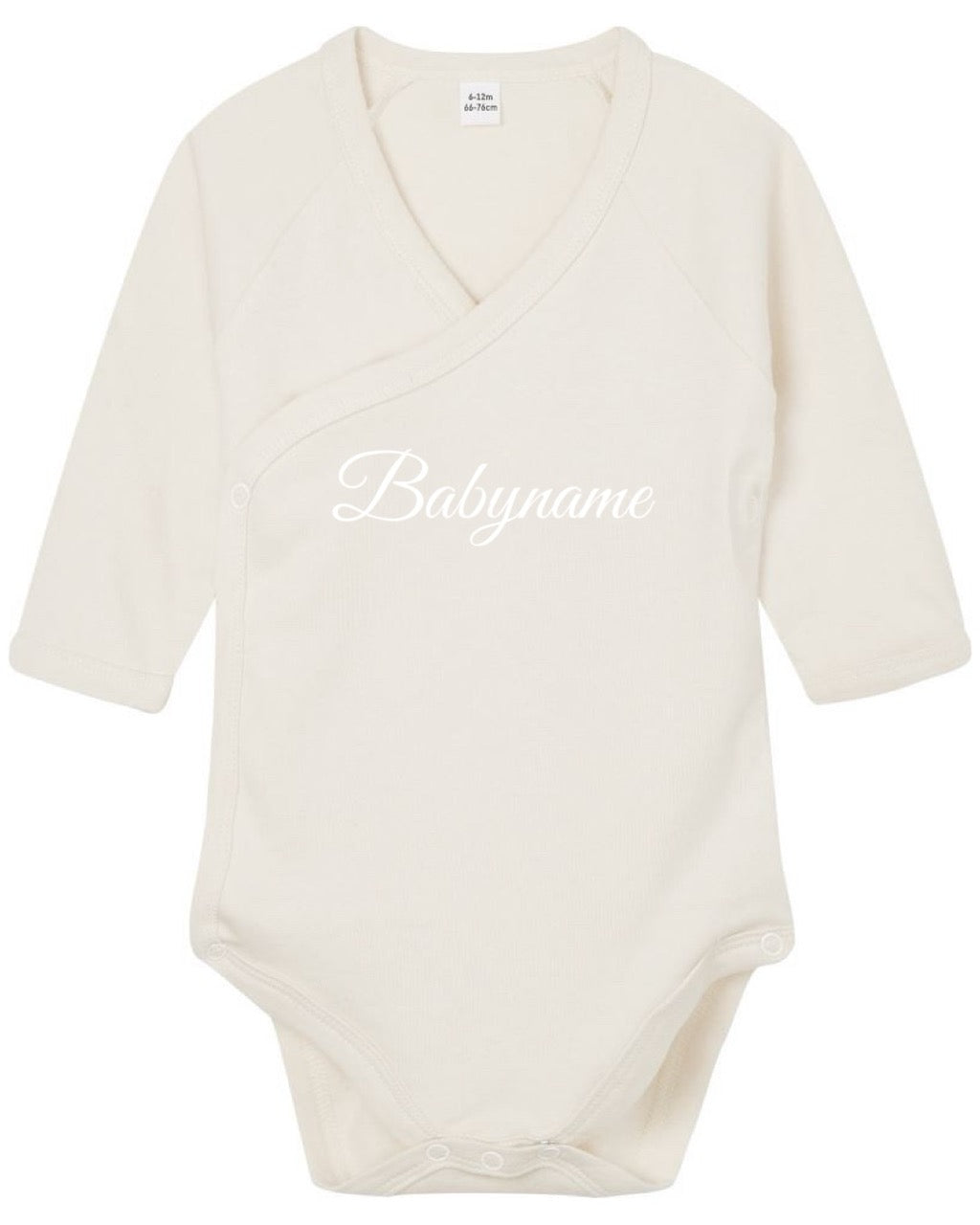Personalisiertes Baby-Body langarm