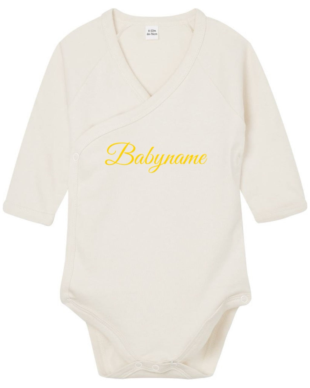 Personalisiertes Baby-Body langarm