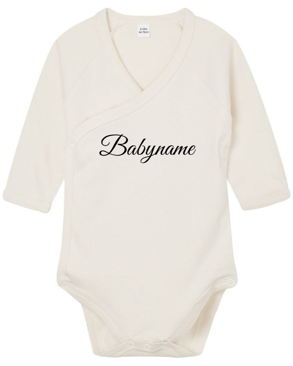 Personalisiertes Baby-Body langarm