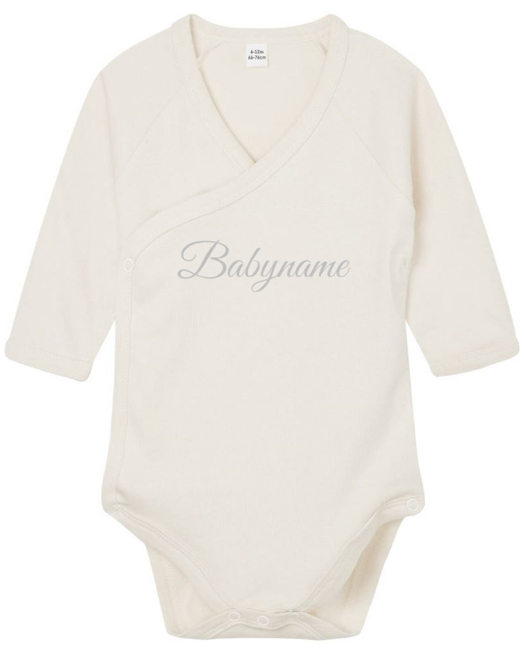 Personalisiertes Baby-Body langarm