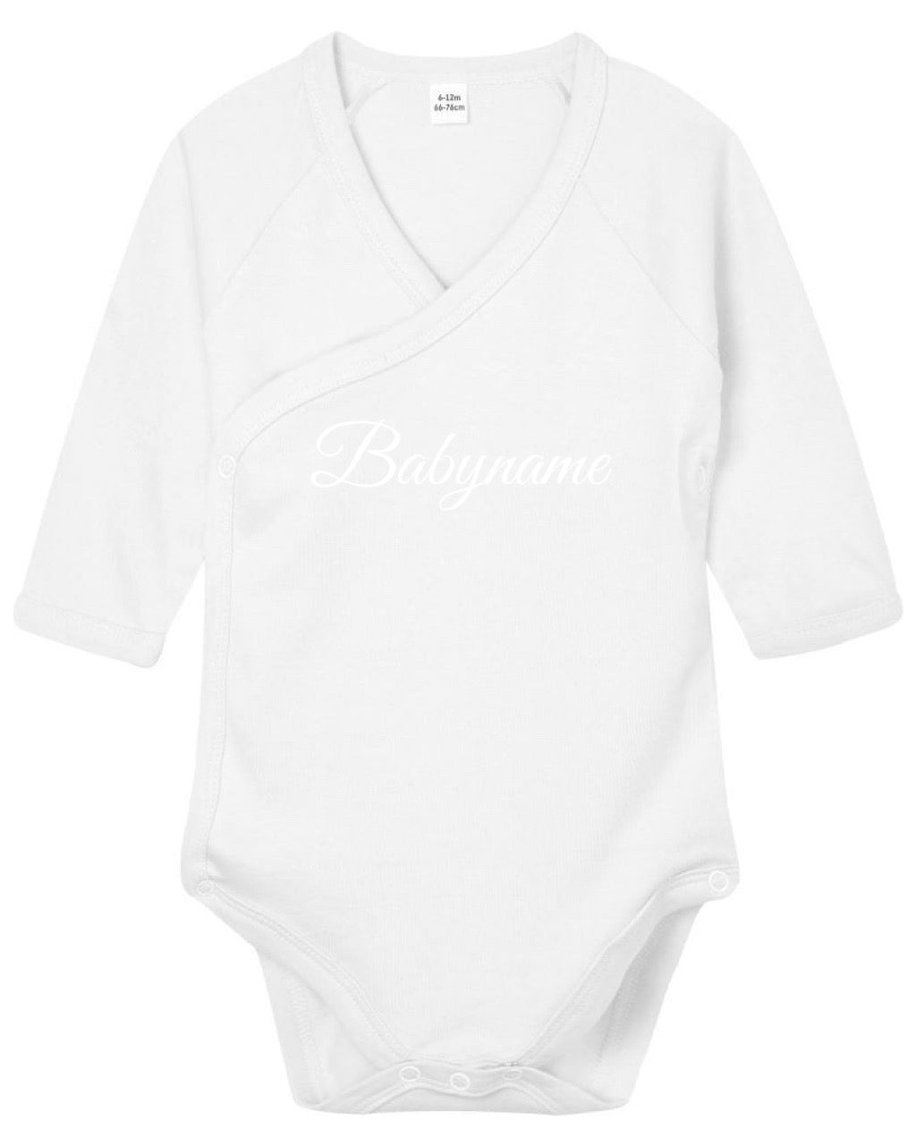 Personalisiertes Baby-Body langarm
