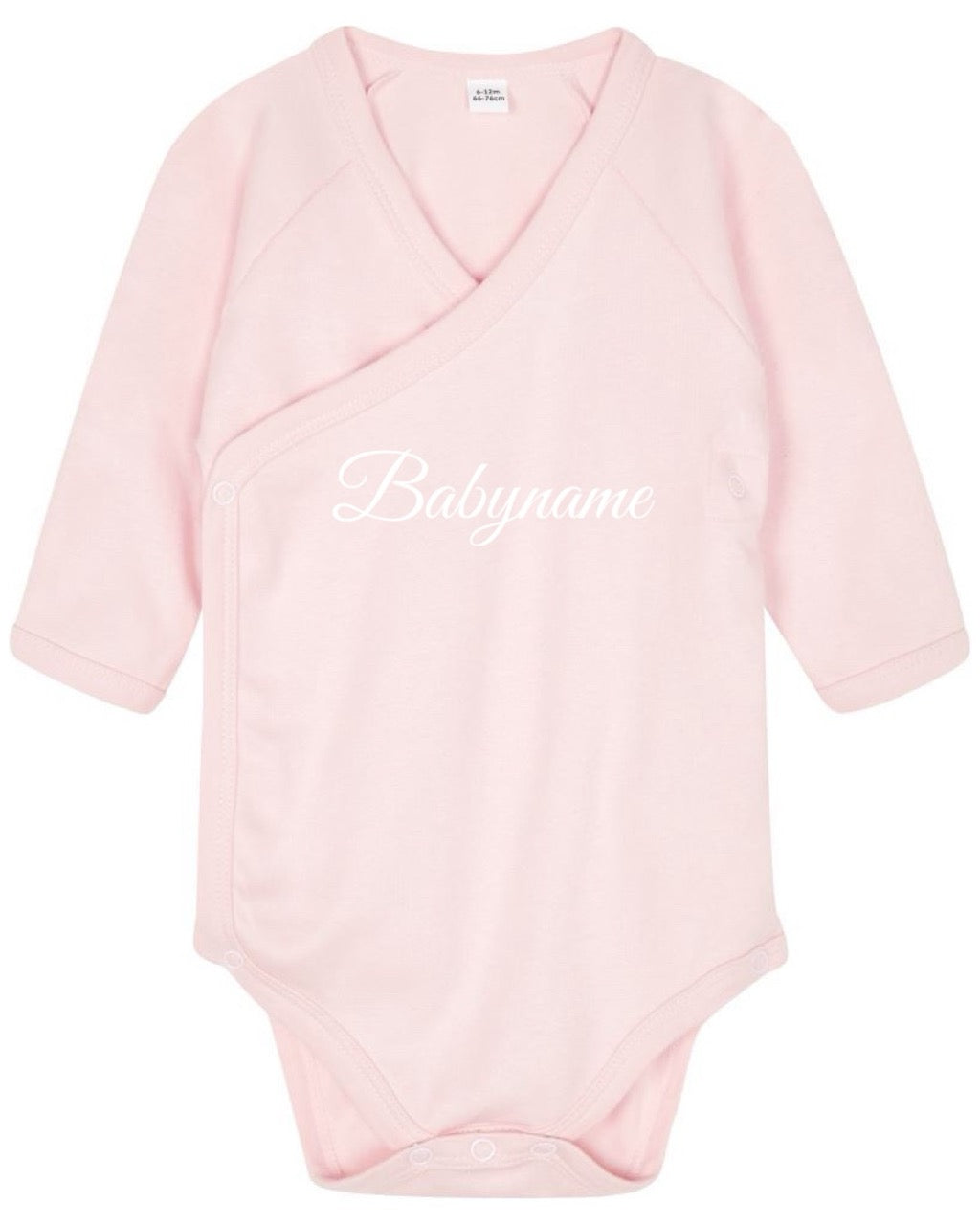 Personalisiertes Baby-Body langarm
