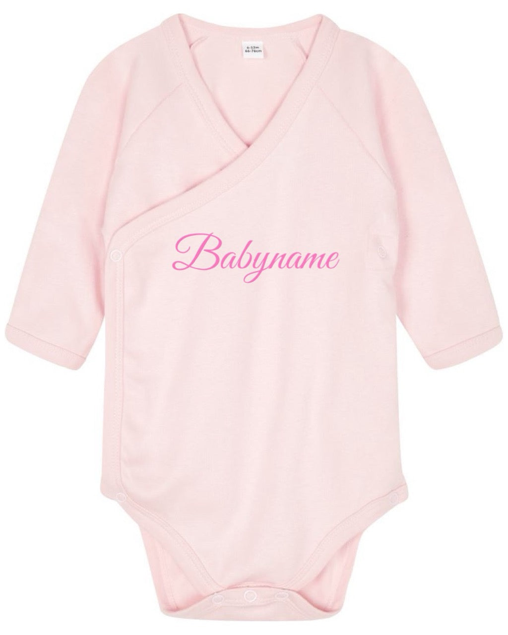 Personalisiertes Baby-Body langarm