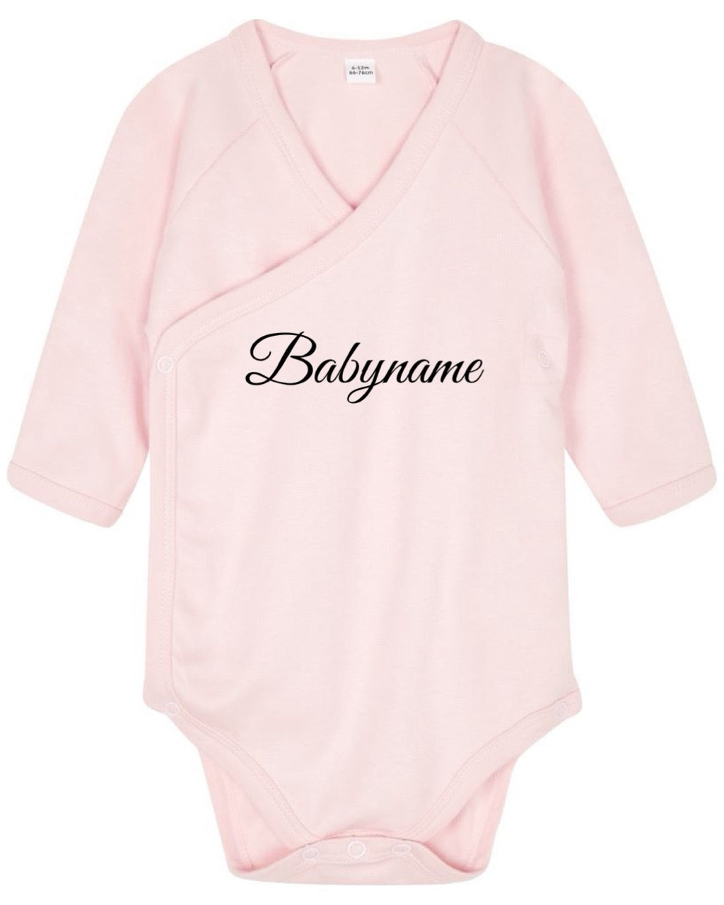 Personalisiertes Baby-Body langarm