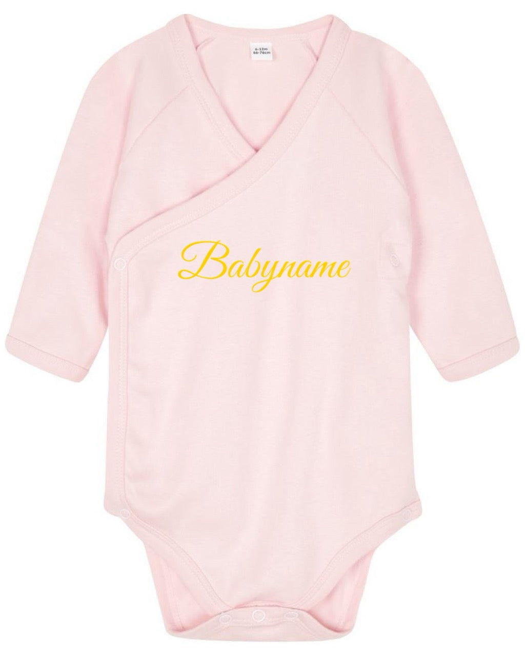 Personalisiertes Baby-Body langarm