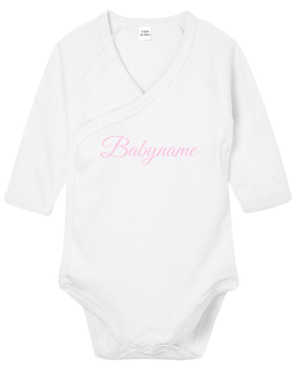 Personalisiertes Baby-Body langarm