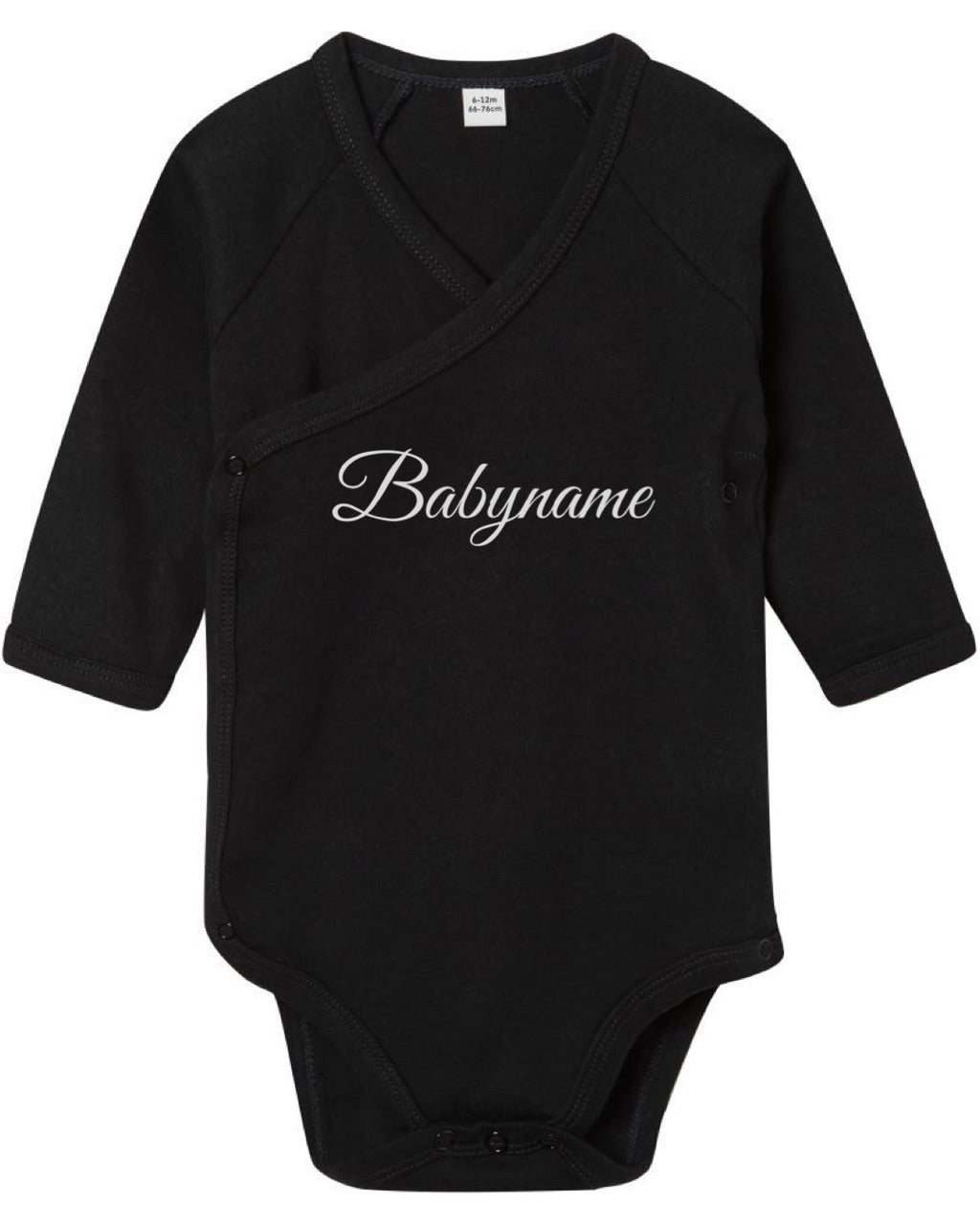 Personalisiertes Baby-Body langarm