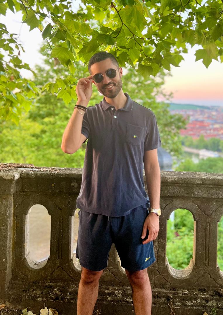 Set Polo+Short aus Frottee - "Joel"
