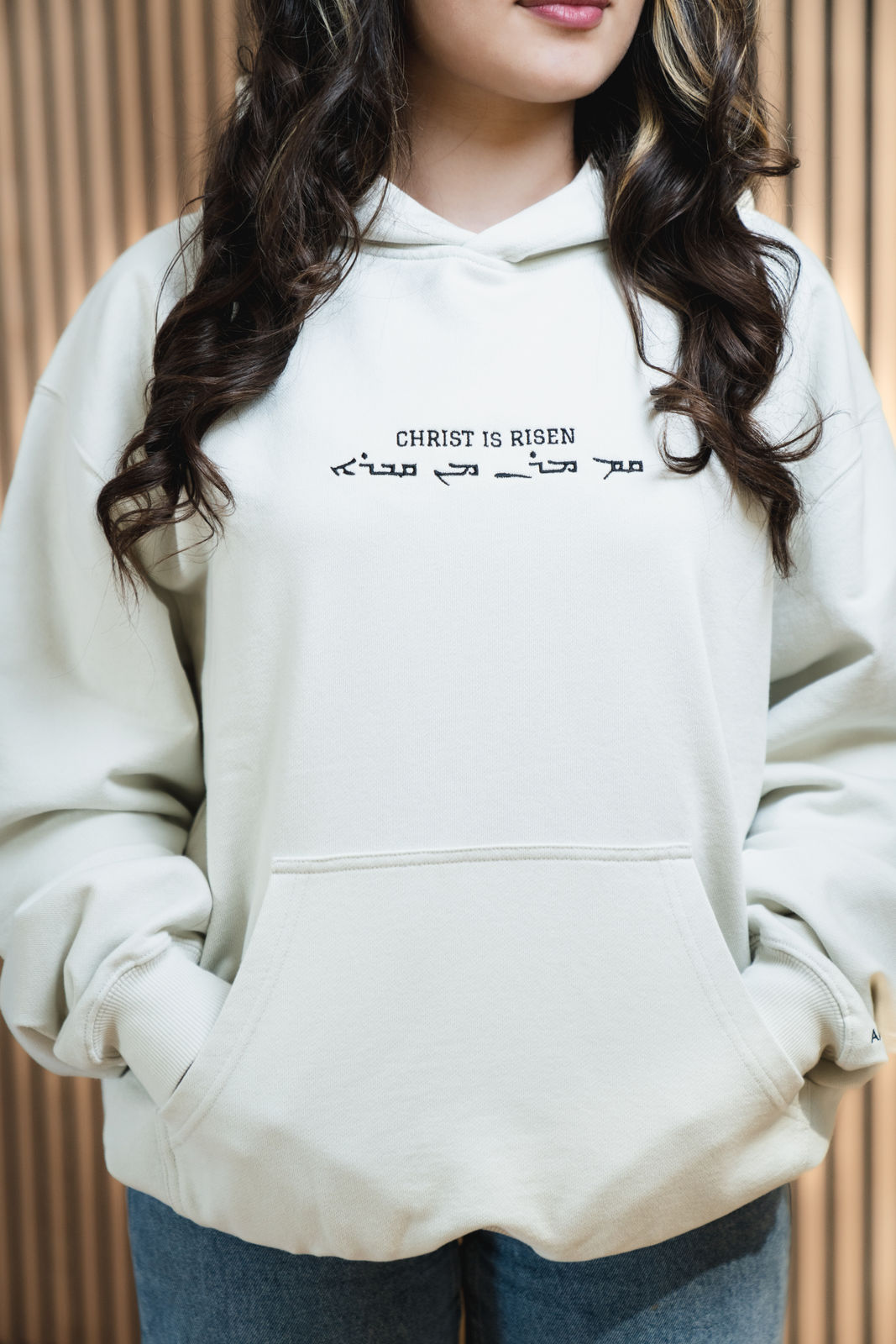 Hoodie Oversize - "Christ is risen"