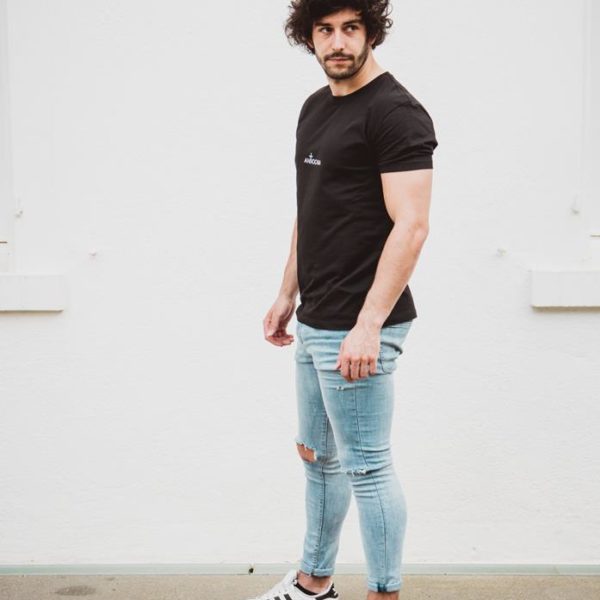 Herren T-Shirt - Schwarz "Adam"