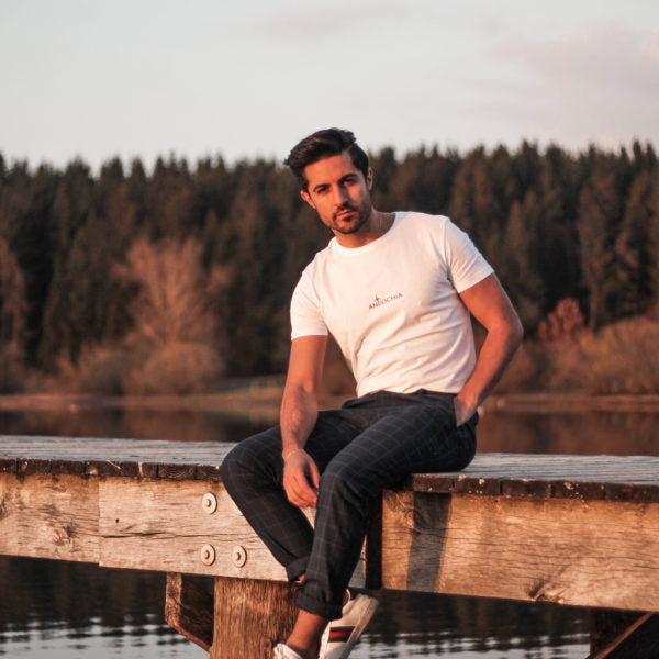 Herren T-Shirt - Weiss "Birth"