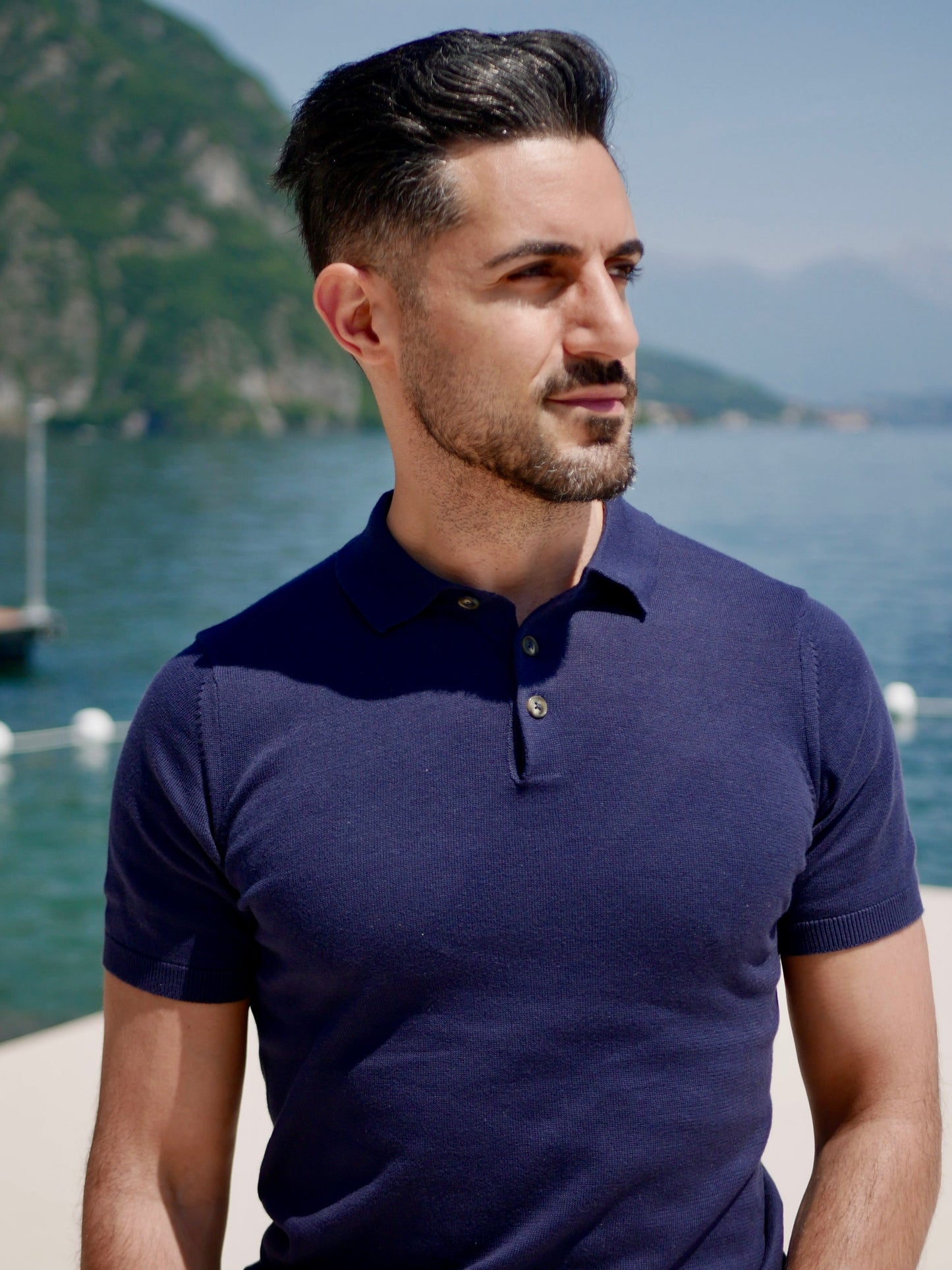 Strick Herren Polohemd - "Gabriel"