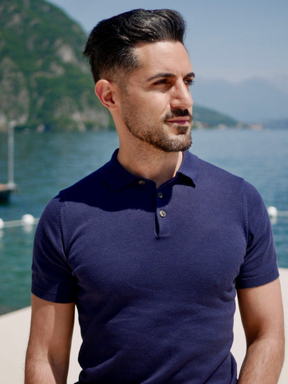 Strick Herren Polohemd - "Gabriel"