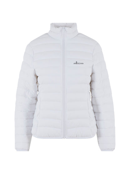 Essential Jacke Magdalena Detailaufnahme - Licht der Welt Markenzeichen