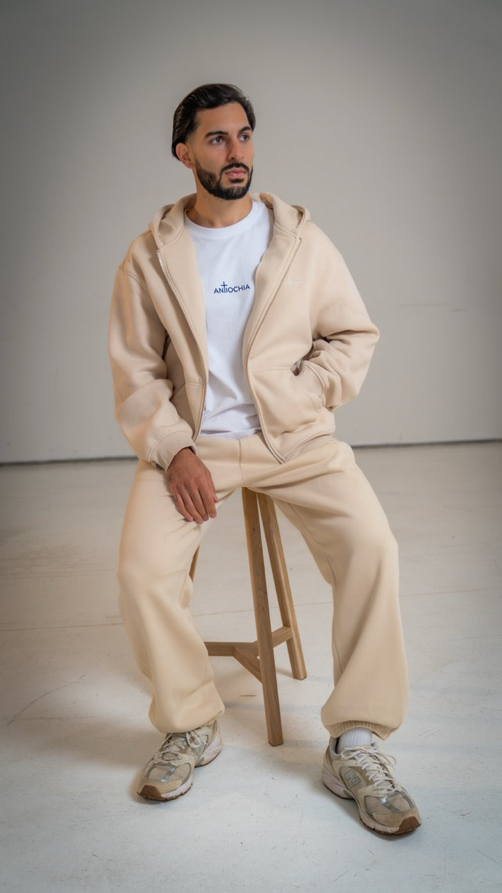 Christliche Sweatjacke Unisex - Essential Zipper Thomas nachhaltig