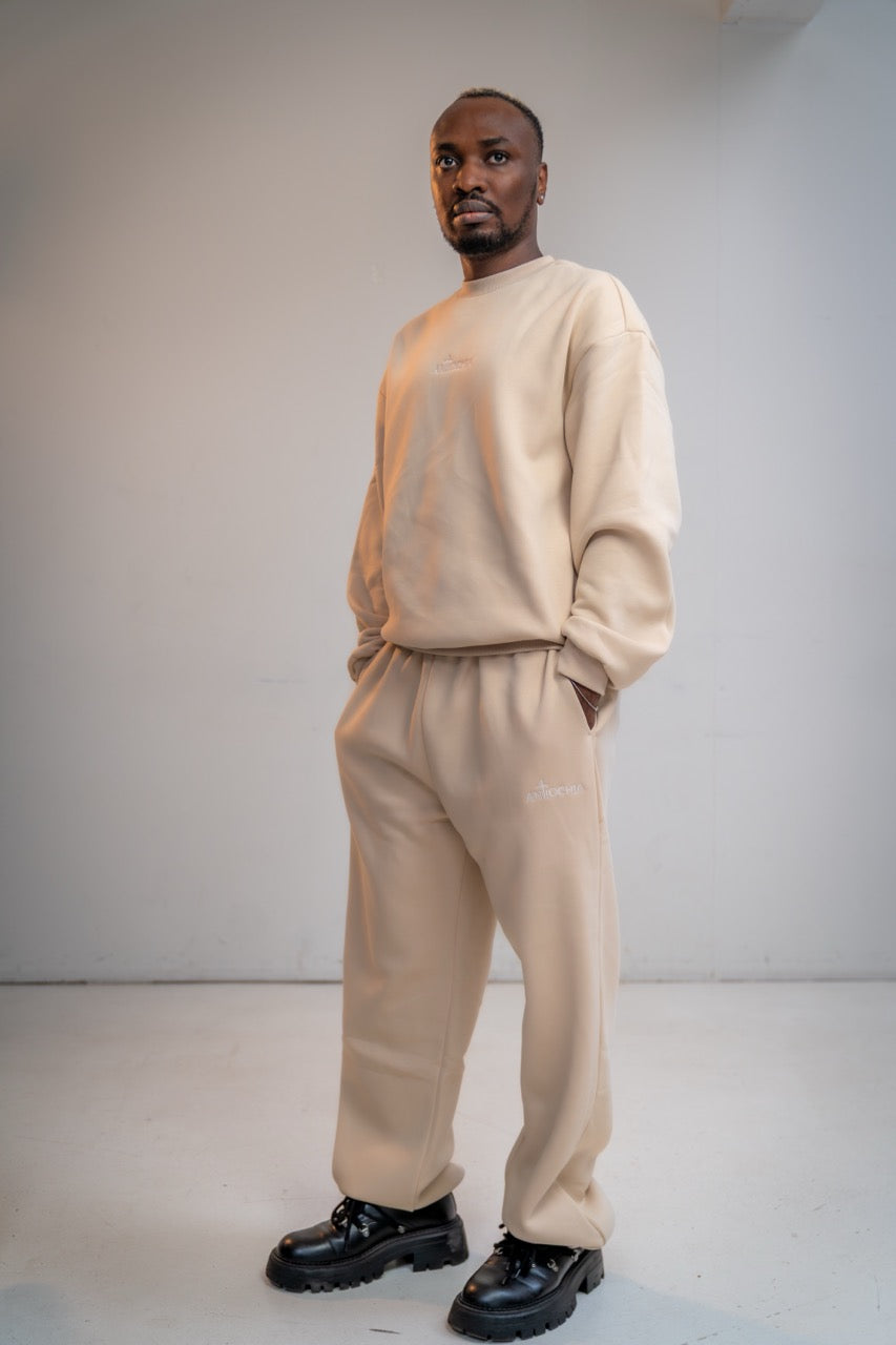 Christlicher Pullover oversized mit Jogginghose - Essential Sweatshirt Paulus Faith Fashion