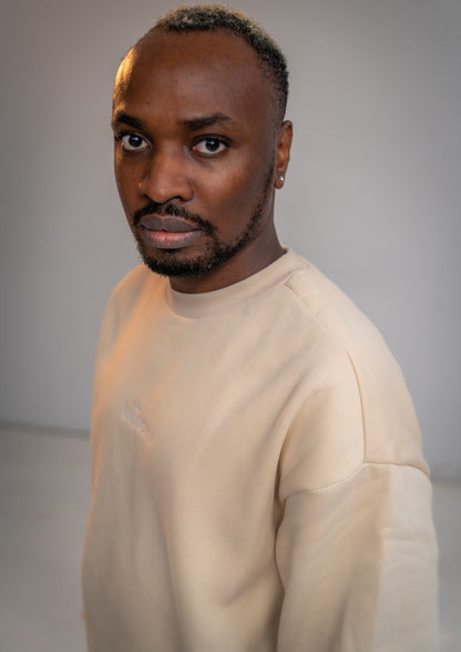 Christliches Sweatshirt Herren oversized - ANTIOCHIA Essential Paulus mit Kreuz