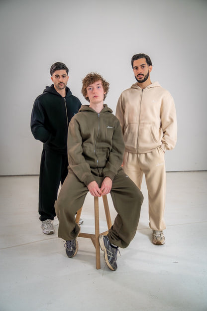 Christliche Jogginghose schwarz - Essential Johannes Bio-Baumwolle Unisex