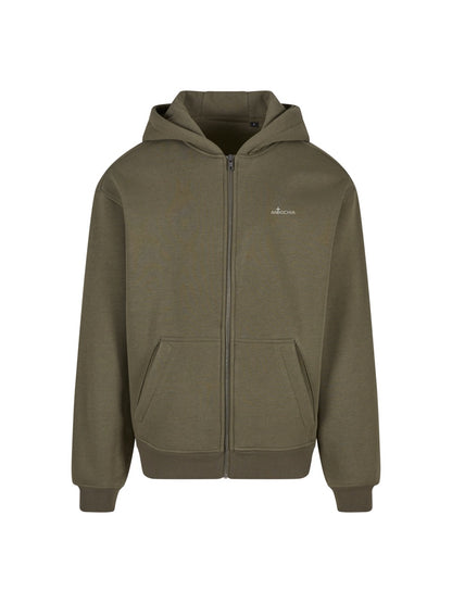 ANTIOCHIA Essential Zipper Thomas - Christliche Mode mit leuchtendem Kreuz