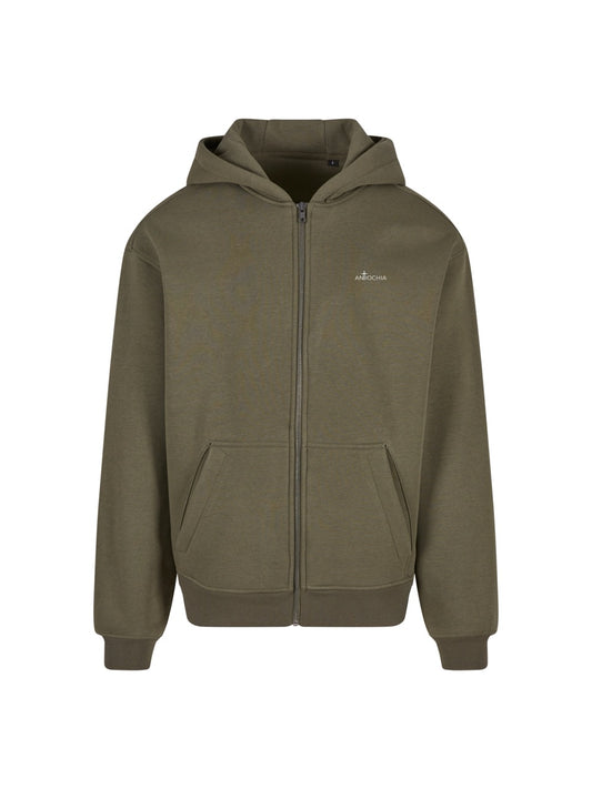 ANTIOCHIA Essential Zipper Thomas - Christliche Mode mit leuchtendem Kreuz