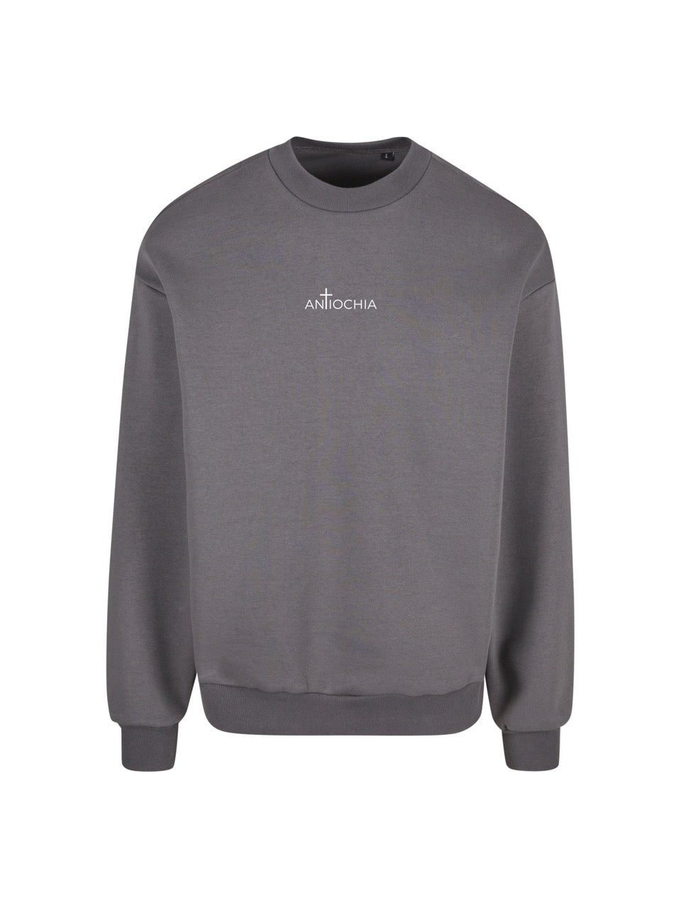 Christliches Sweatshirt Oversized Paulus - Nachhaltige Streetwear mit Leuchtkreuz