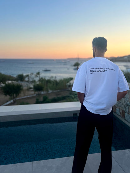 Heavy Oversize T-Shirt - "No Fear"