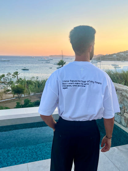 Heavy Oversize T-Shirt - "No Fear"