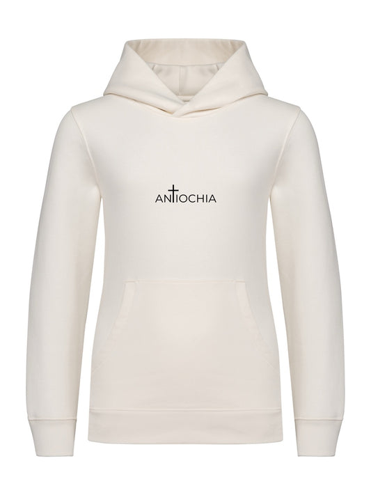 Essential Kinder Hoodie Theodoros Vorderansicht - Faith Fashion für Kids