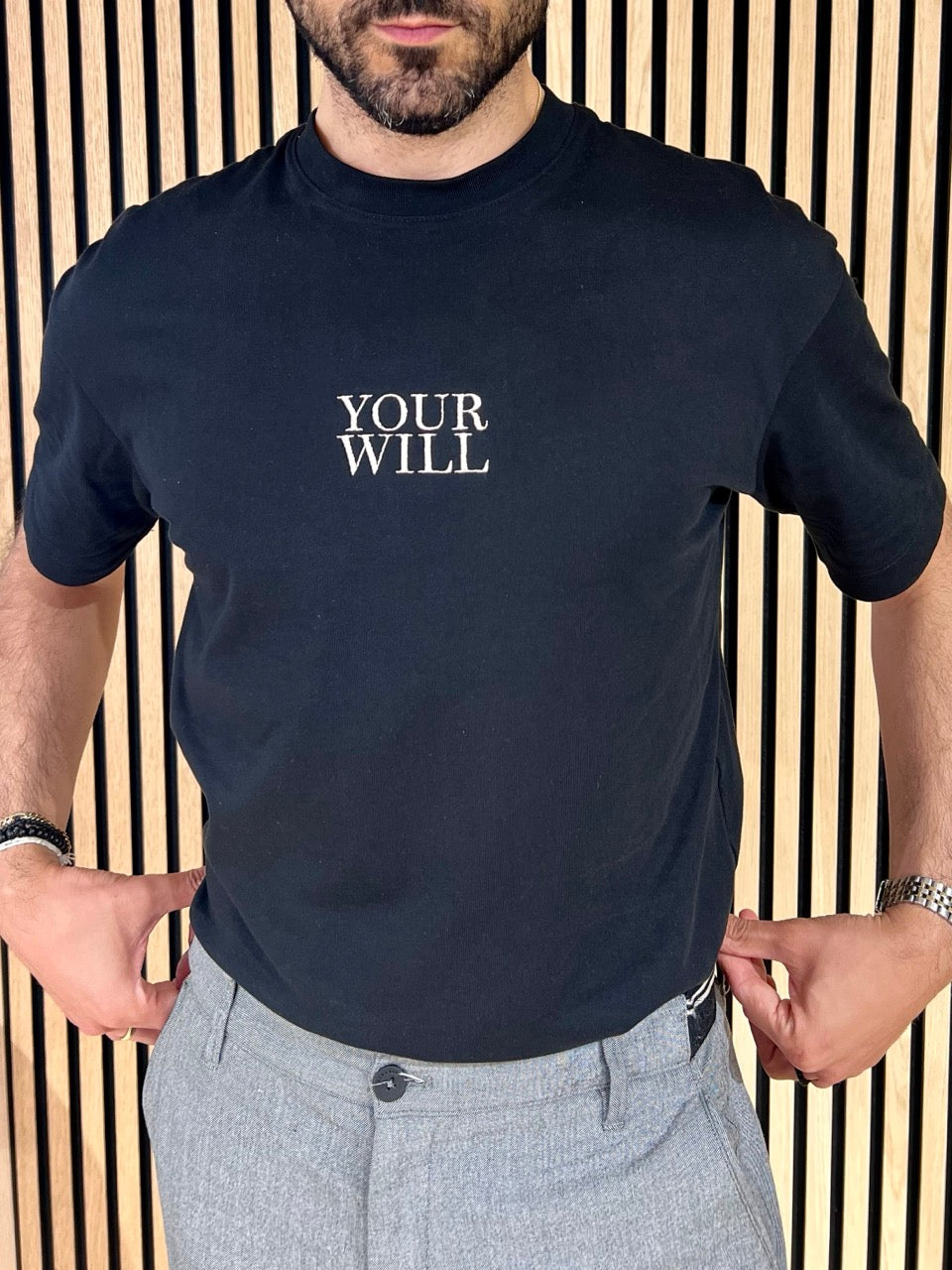 Heavy Oversize T-Shirt - "YOUR WILL"