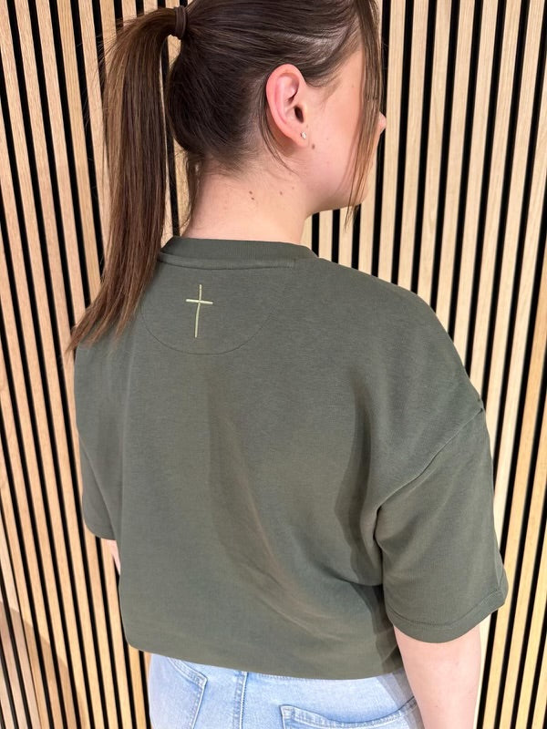 Heavy Oversize T-Shirt - "Christ is risen"
