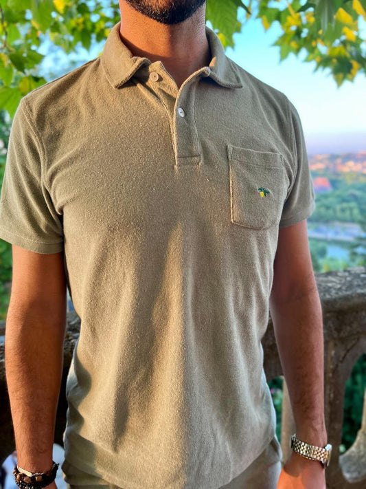 Terry polo shirt-"Joel"