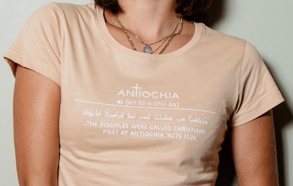 Damen T-Shirt – Beige „Petrina“